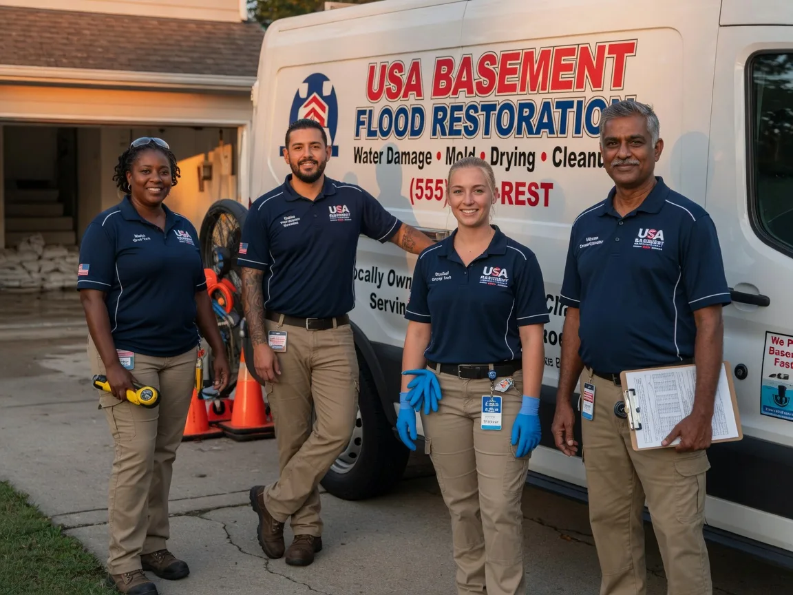 Basement Flood Cleanup company in Riverdale, ND